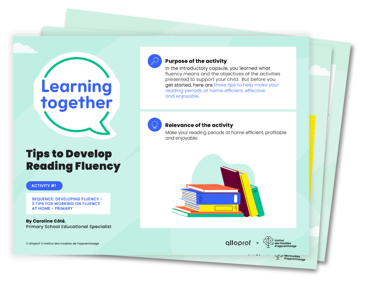 Sequence #1 – Developing Fluency