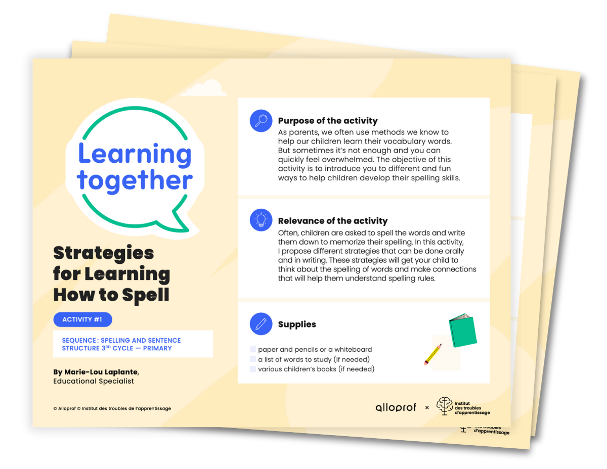 Sequence #5: Spelling Rules (3rd cycle primary)