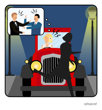 A heated confrontation between Gatsby, the protagonist and his former lover’s husband led to a car accident and a death.