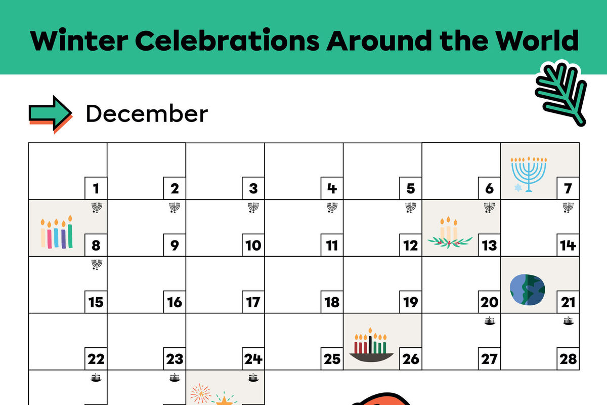 A sneak peak at the calendar.