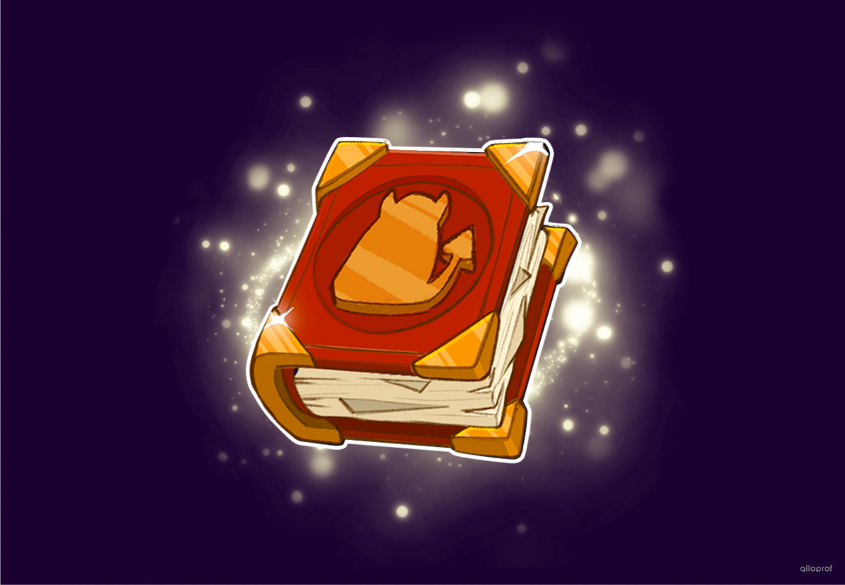 Book of Spells' logo.