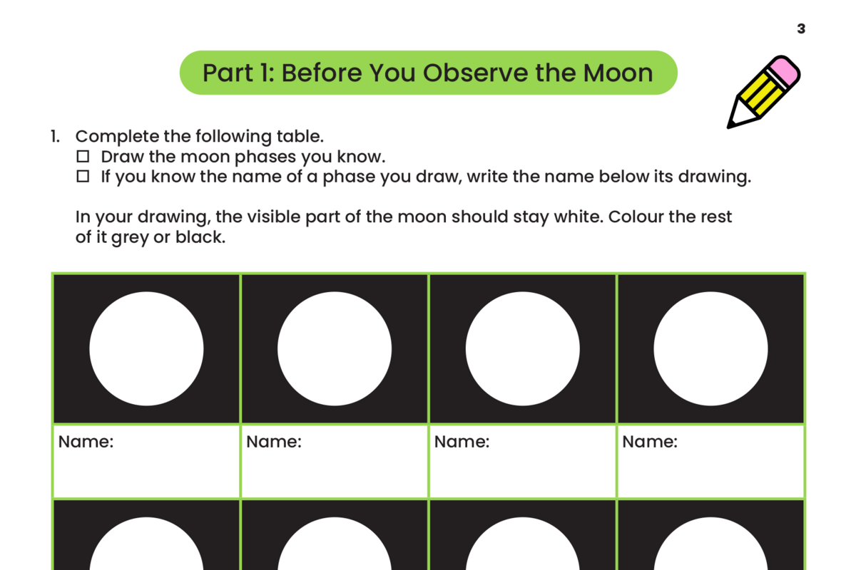 Preview of the Student Booklet. 