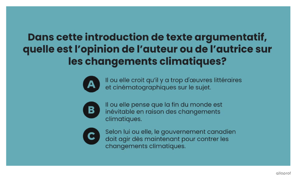 Capture d’écran d’une question interactive retrouvée dans une vidéo MiniRécup.