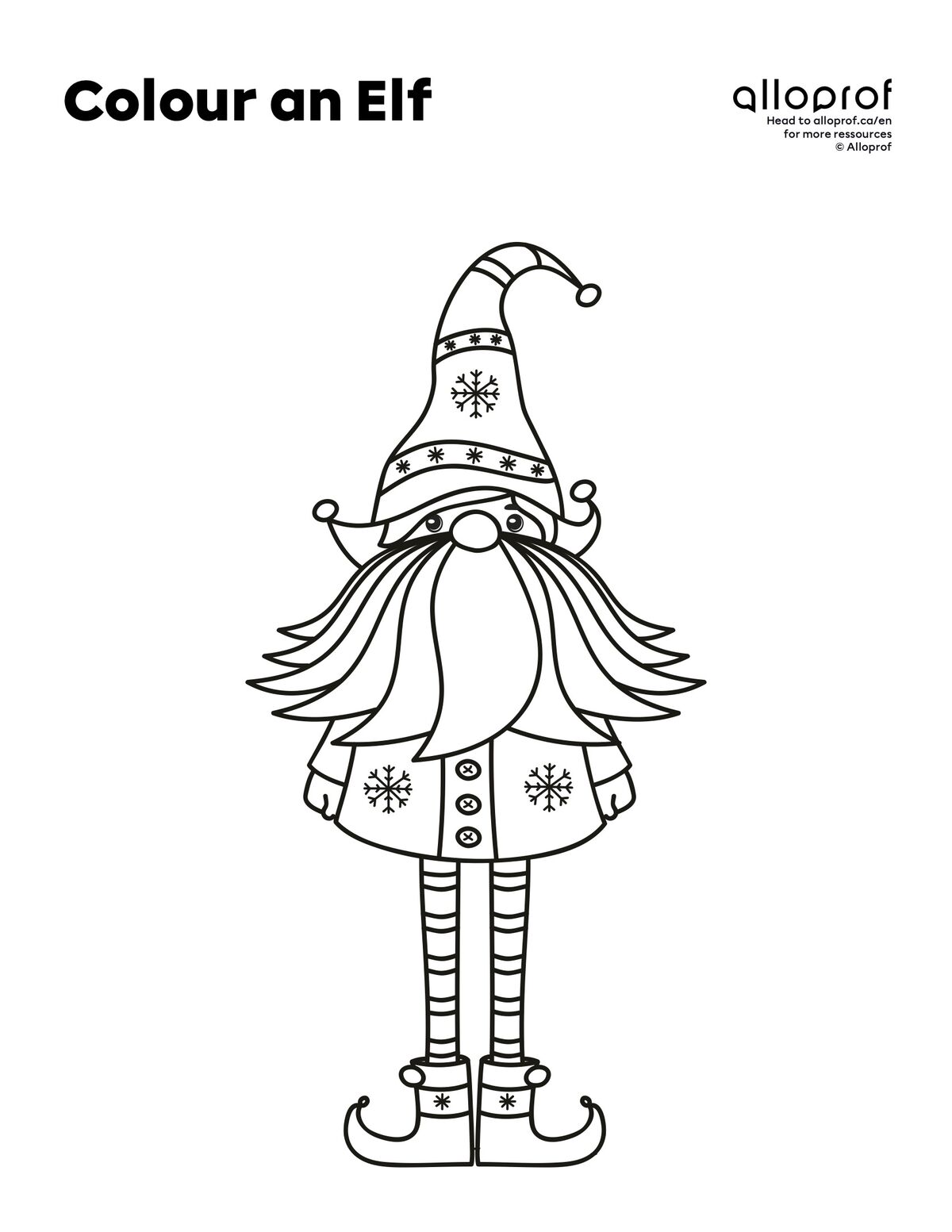 A preview of the colouring pages.