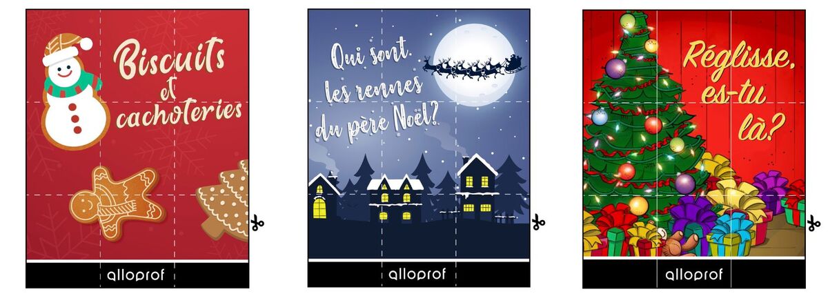 Un aperçu des casse-têtes.