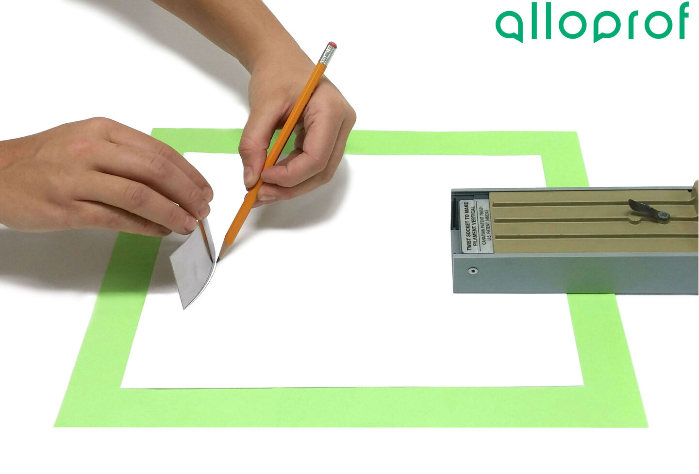 Method for Drawing the Normal | Secondary | Alloprof