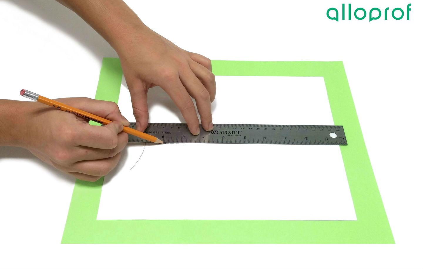 Method for Drawing the Normal | Secondary | Alloprof