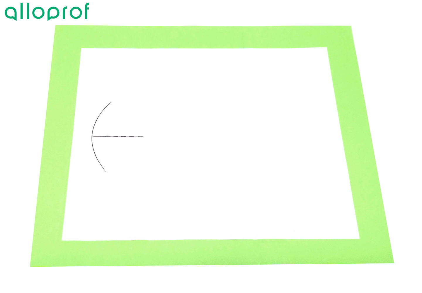 Method for Drawing the Normal | Secondary | Alloprof