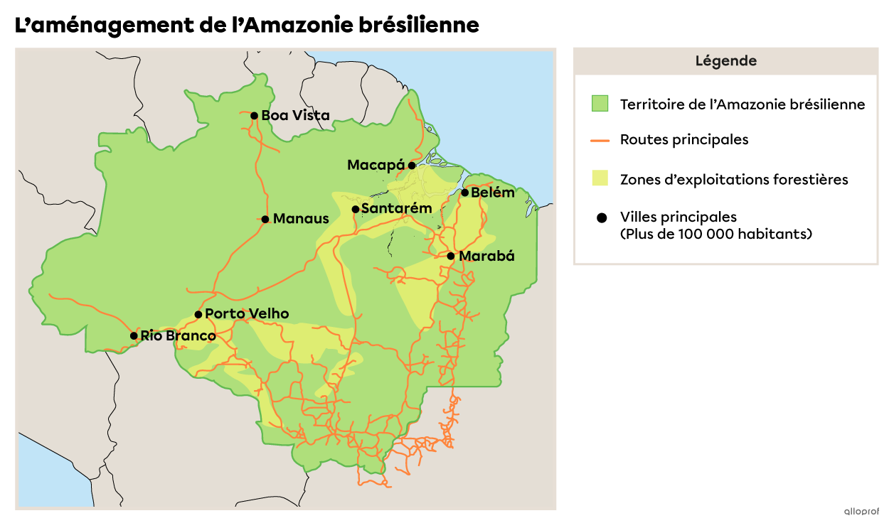 Le territoire forestier de l'Amazonie Secondaire Alloprof — free download