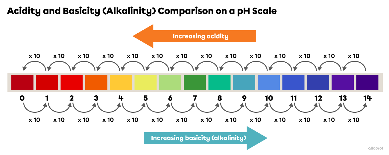 The pH Scale and AcidBase Indicators Secondaire Alloprof