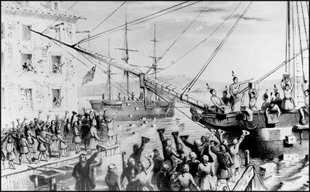The Boston Tea Party