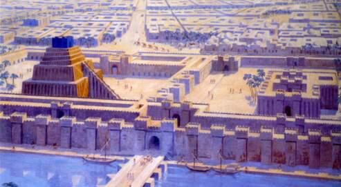 Reconstruction of a city-state (Babylon)