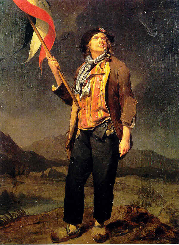 Un sans-culotte, 1792
