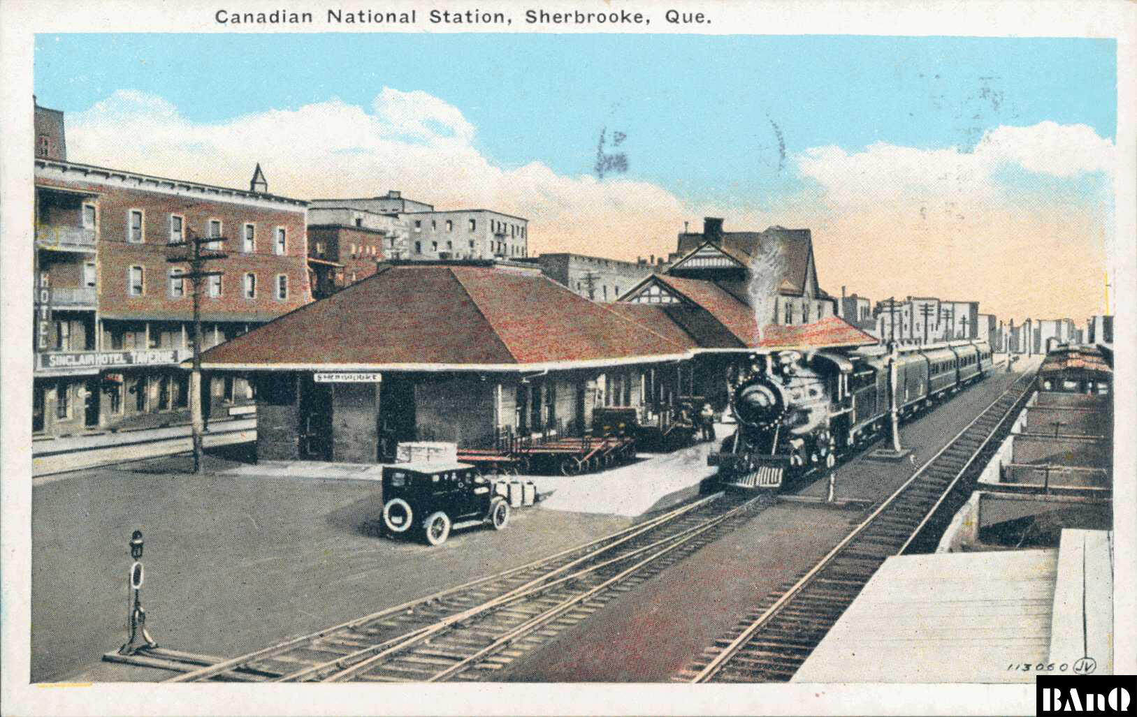 The Canadian National Railway in 1920.