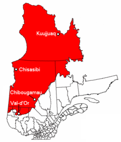The James Bay and Northern Quebec Agreement.