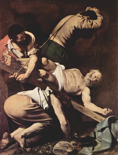 Crucifixion of the Apostle Pierre (Saint-Pierre).
