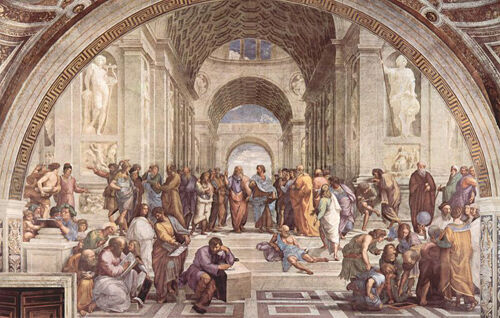 L’École d’Athènes , 1509-1510 