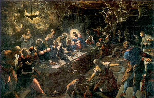 Tintoretto's Last Supper (1594)