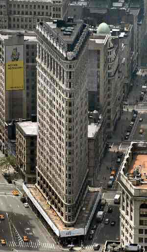 The Flat Iron.