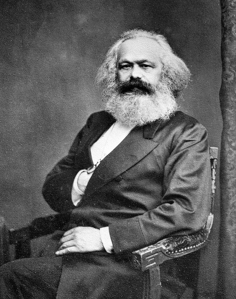 ​Karl Marx, fondateur du mouvement communiste et coauteur du Manifeste du Parti communiste (1848)