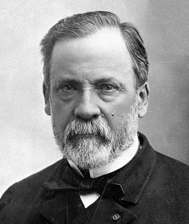 Portrait of Louis Pasteur.