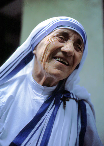 Mother Teresa in 1985.