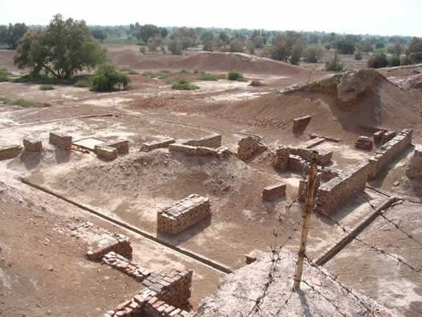 Ruines de la ville de Harappa