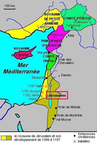 Les lieux saints : destination des pèlerins et enjeux des croisades
