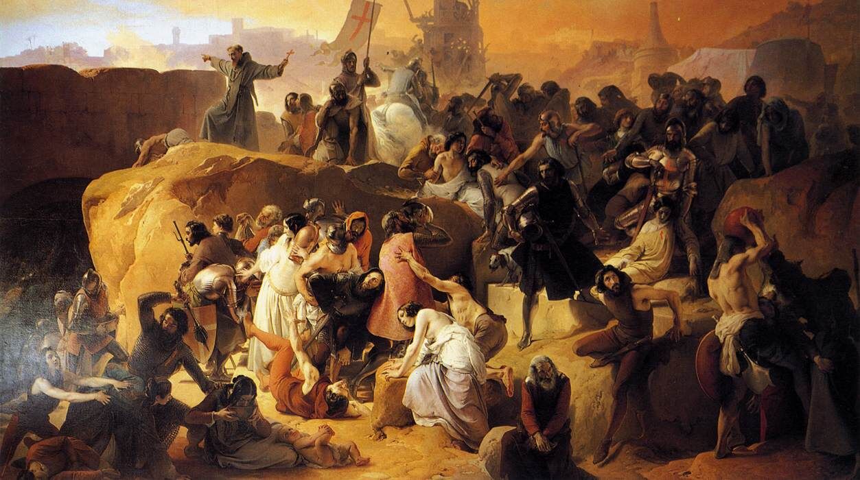 Crusaders take Jerusalem.