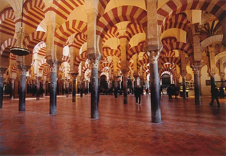 Une mosquée à Cordoue en Espagne