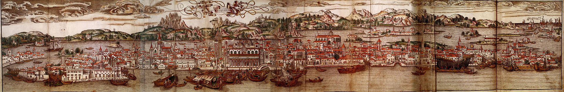La ville de Venise au 15e siècle