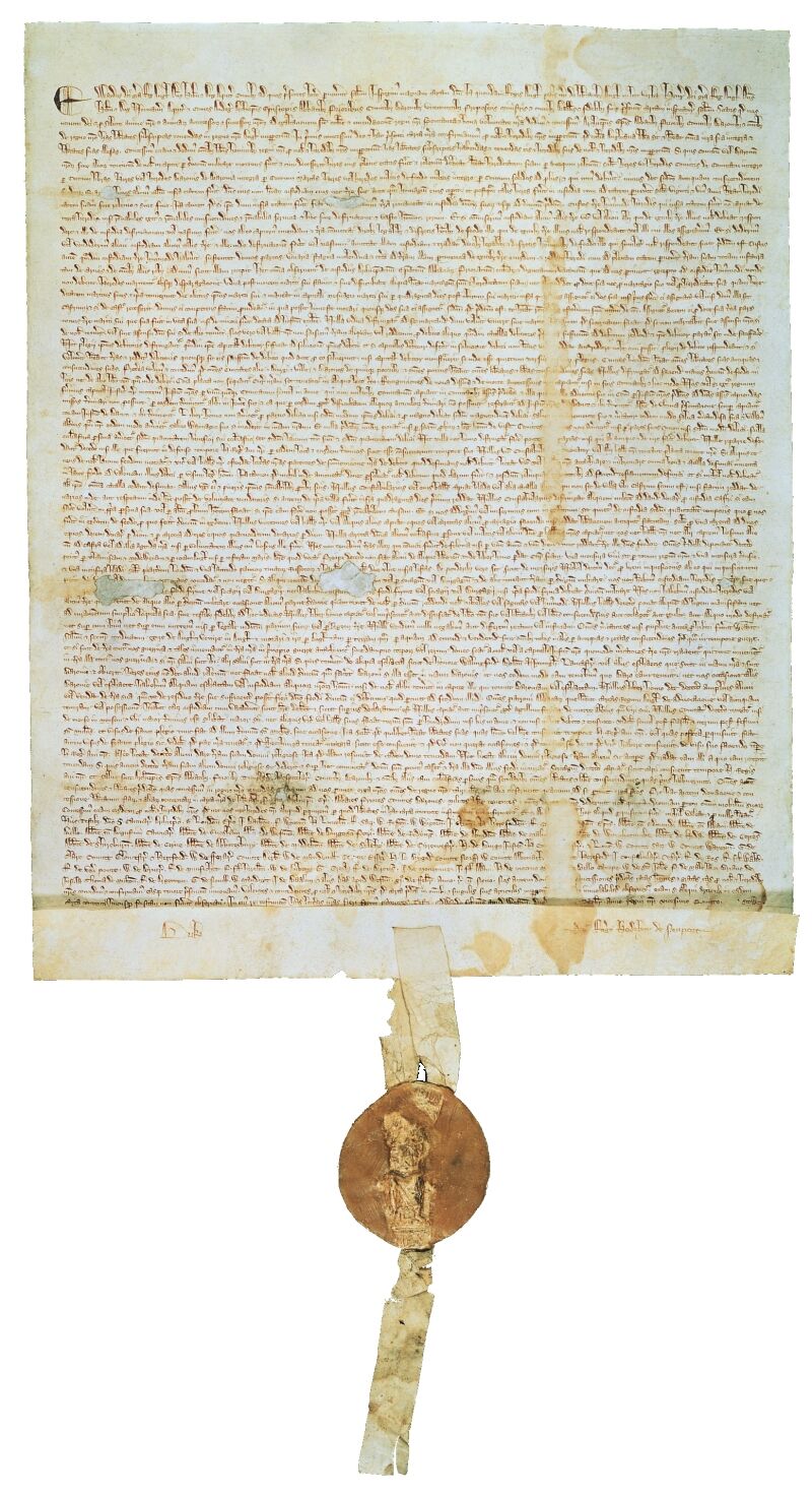 La grande charte (la Magna Carta)