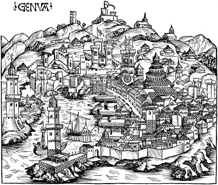 Gênes vers 1453