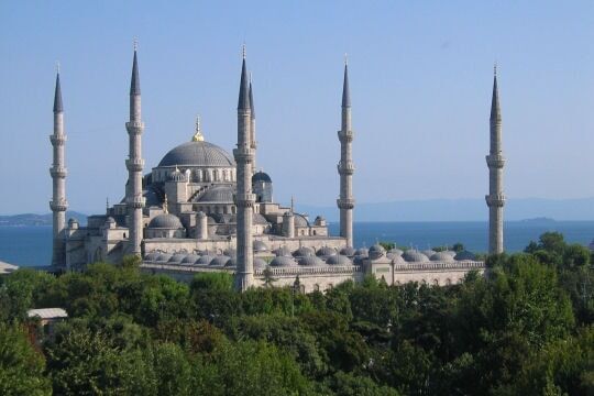 The Blue Mosque.