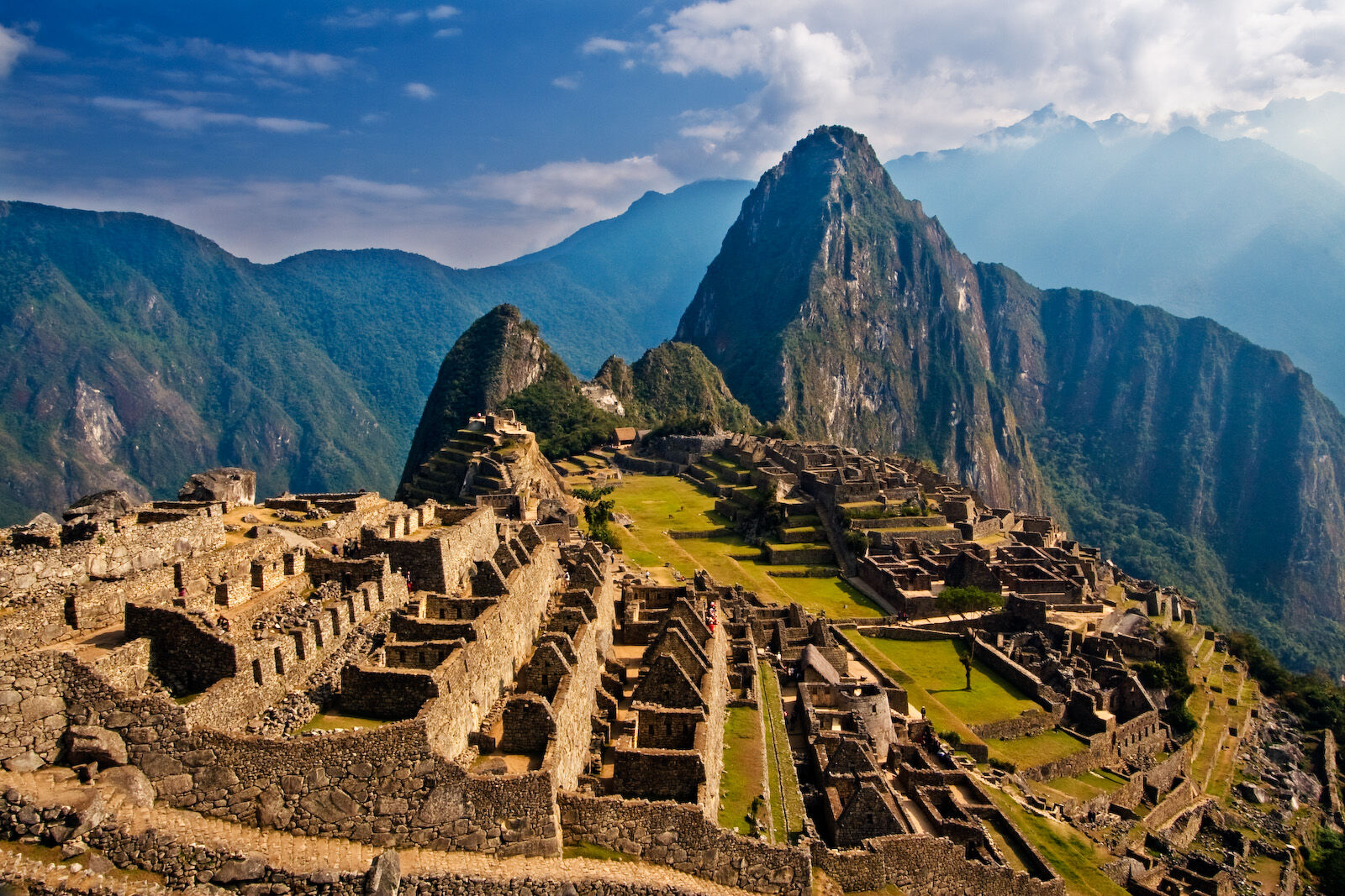 The ruins of Machu Picchu