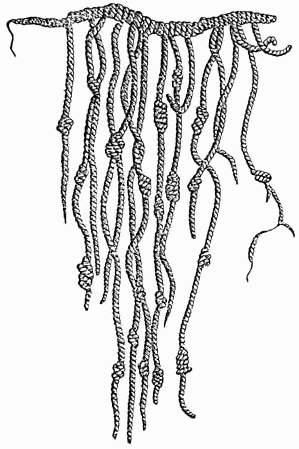 Representation of a quipu