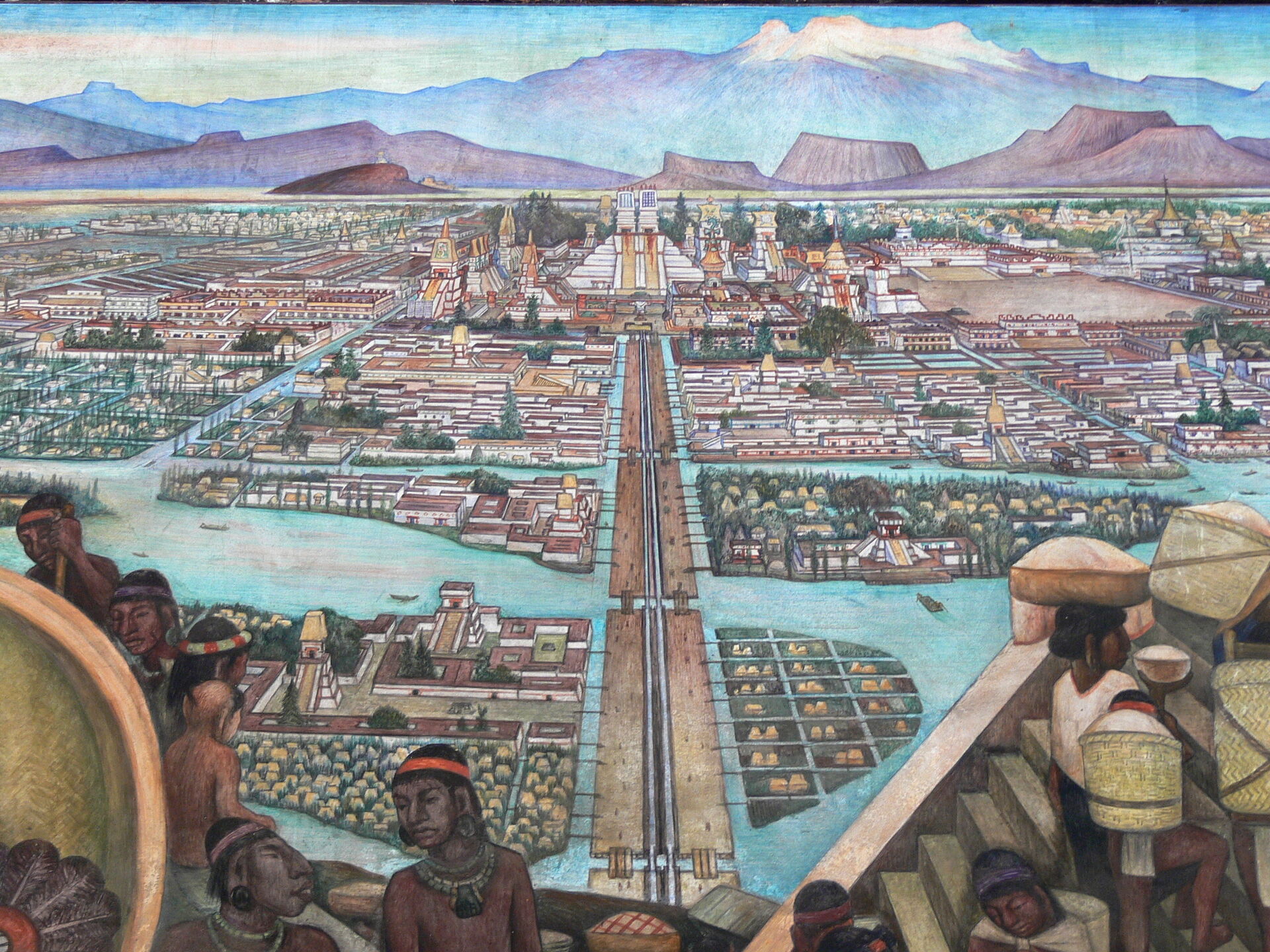 A representation of what Tenochtitlán could have been