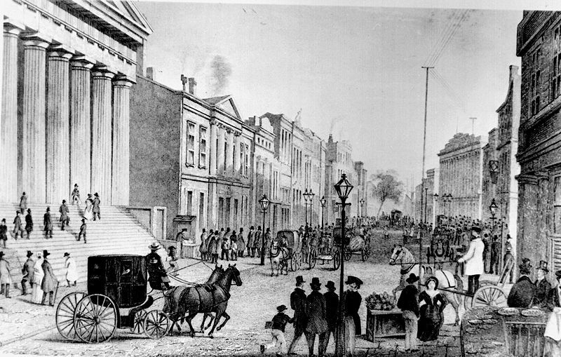 Wall Street in the 19th Century