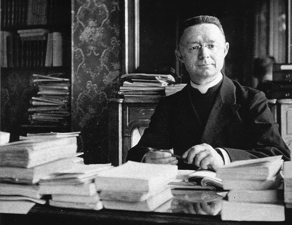 L'abbé Lionel Groulx, en 1922