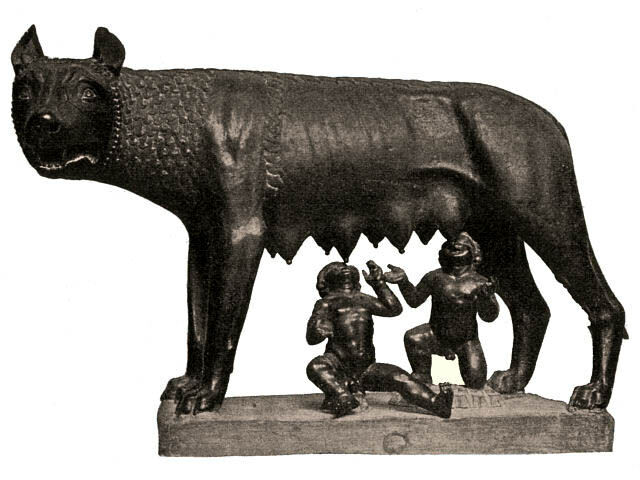 Louve Remus et Romulus