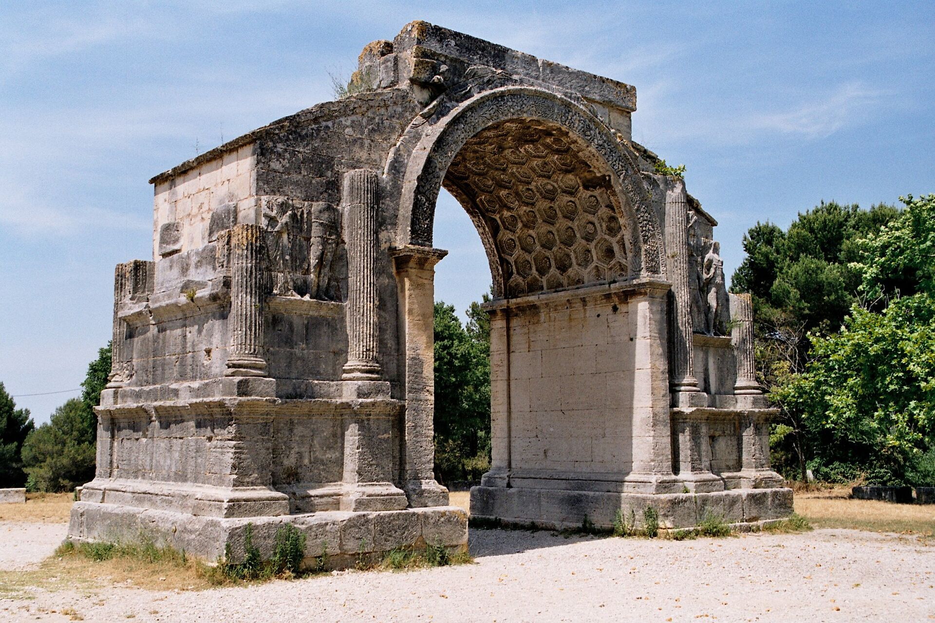 Arc de triomphe de Glanum, en France