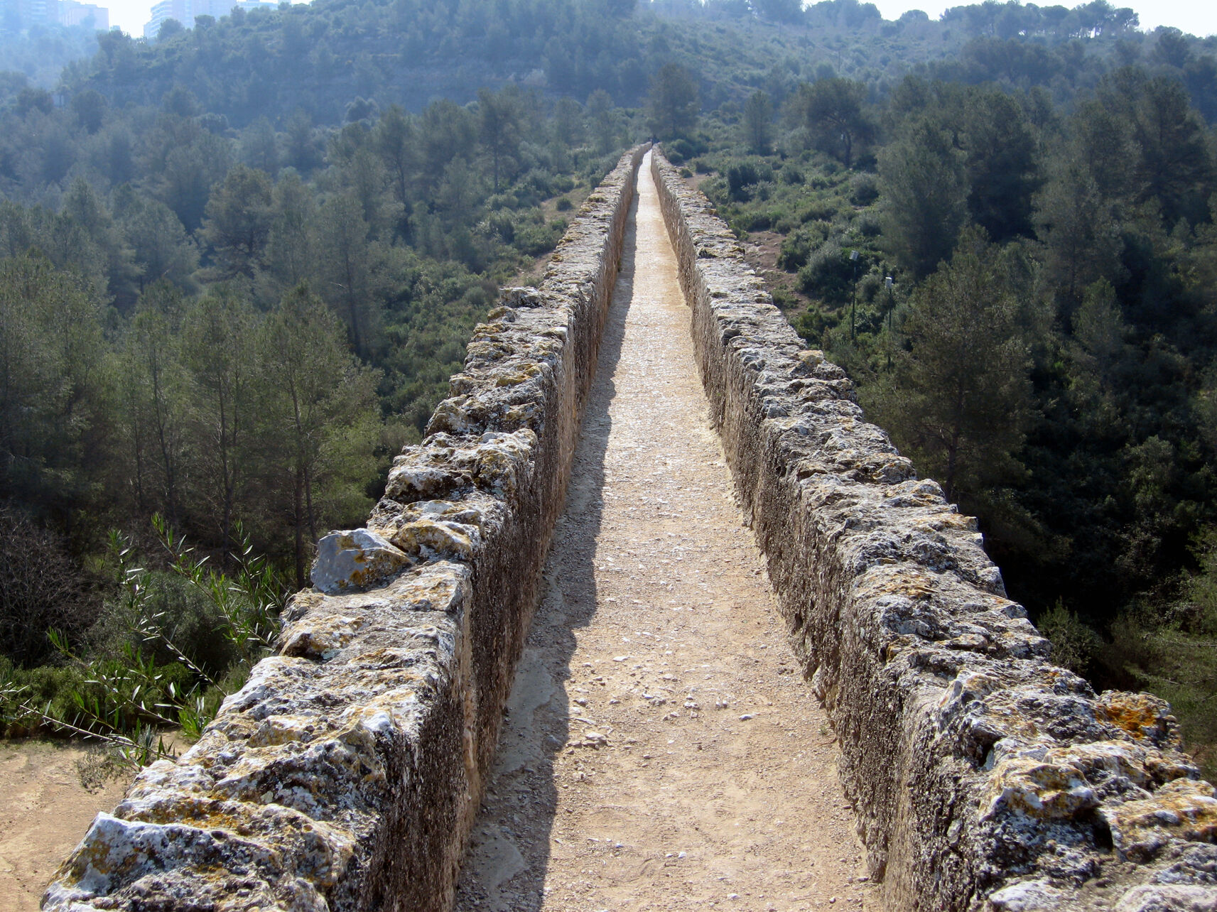 Aqueduc romain dans la province romaine de Tarraconaise (Espagne)