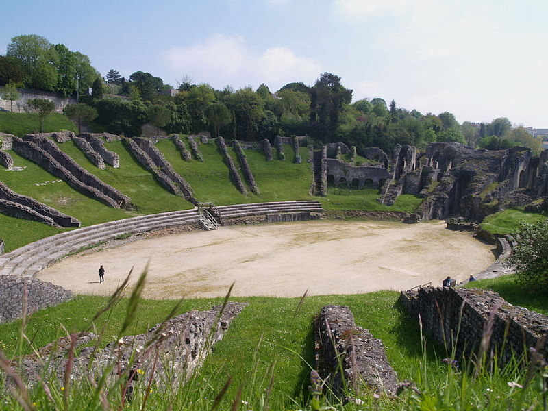 Amphithéâtre romain construit en Gaule
