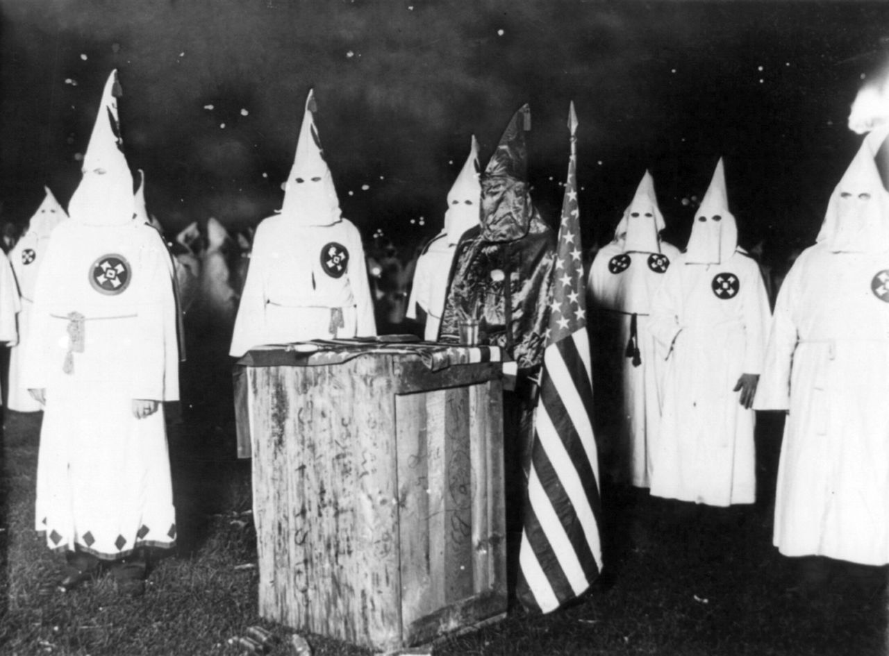 Des membres du Ku Klux Klan
