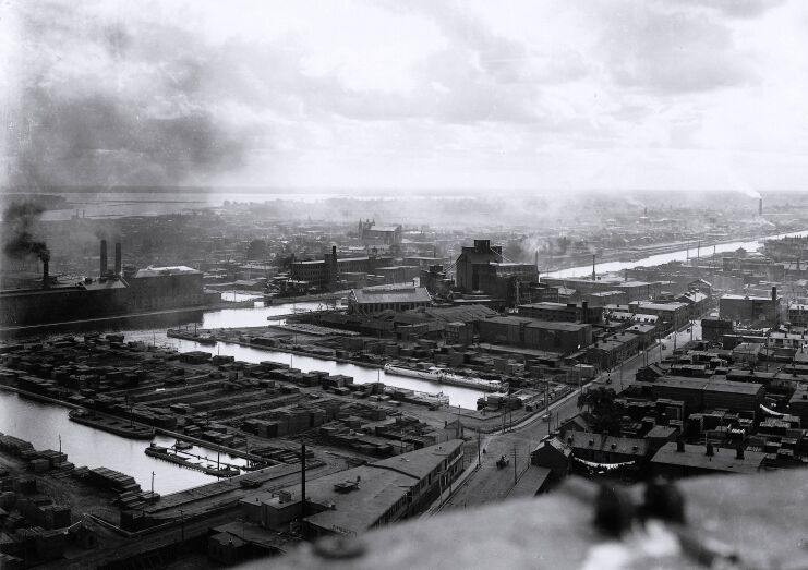Canal Lachine en 1896