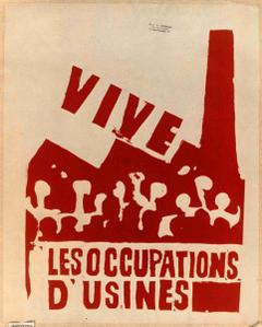 Poster Promoting the Workers’ Strikes.