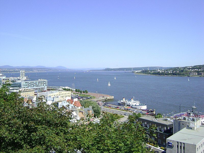 Le fleuve Saint-Laurent