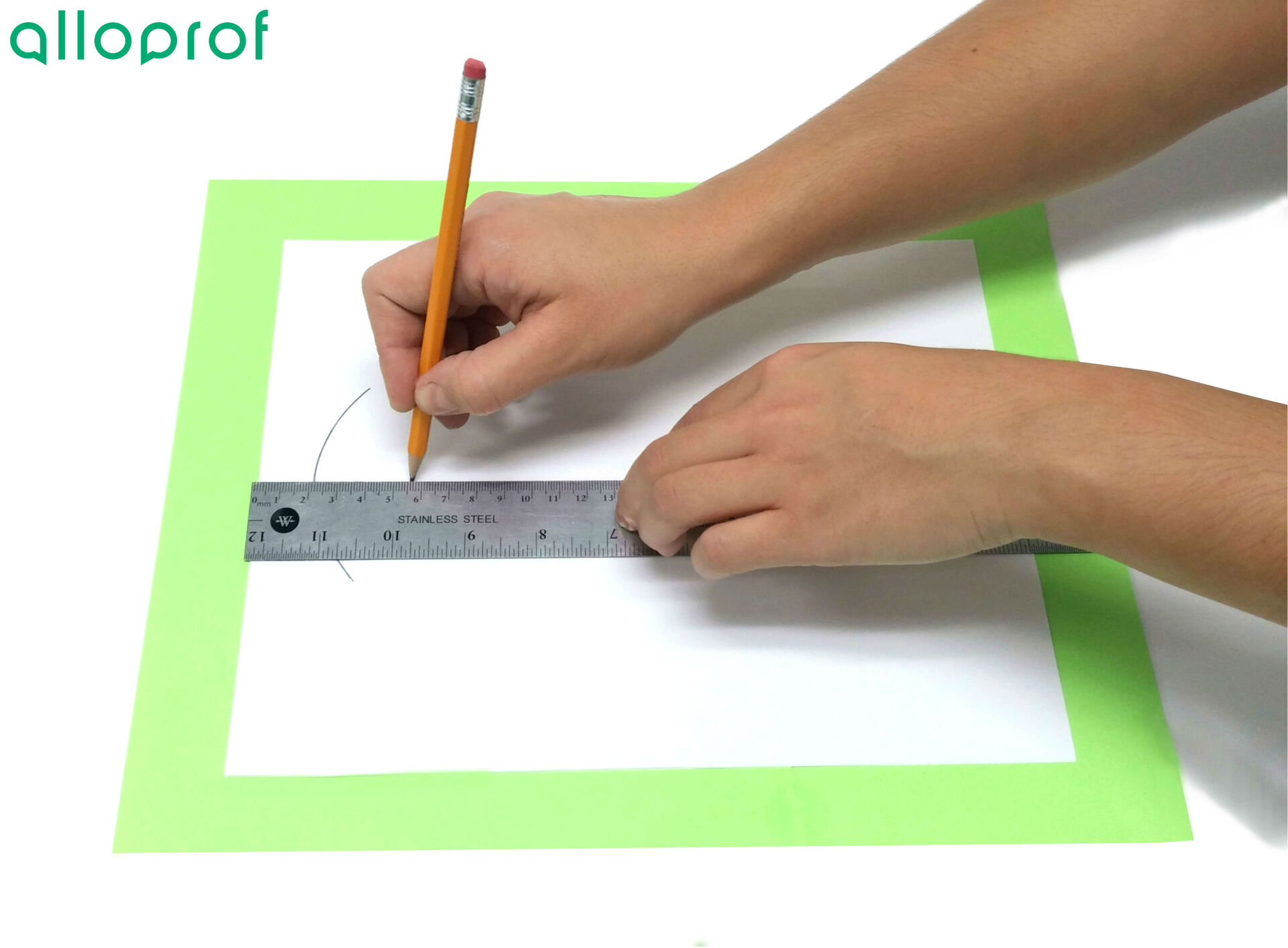 Method for Drawing the Normal | Secondary | Alloprof