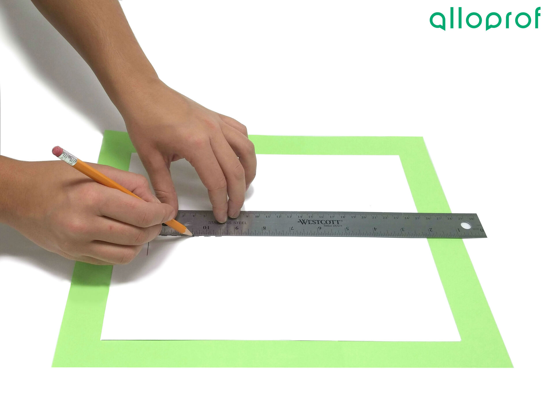 Method for Drawing the Normal | Secondary | Alloprof