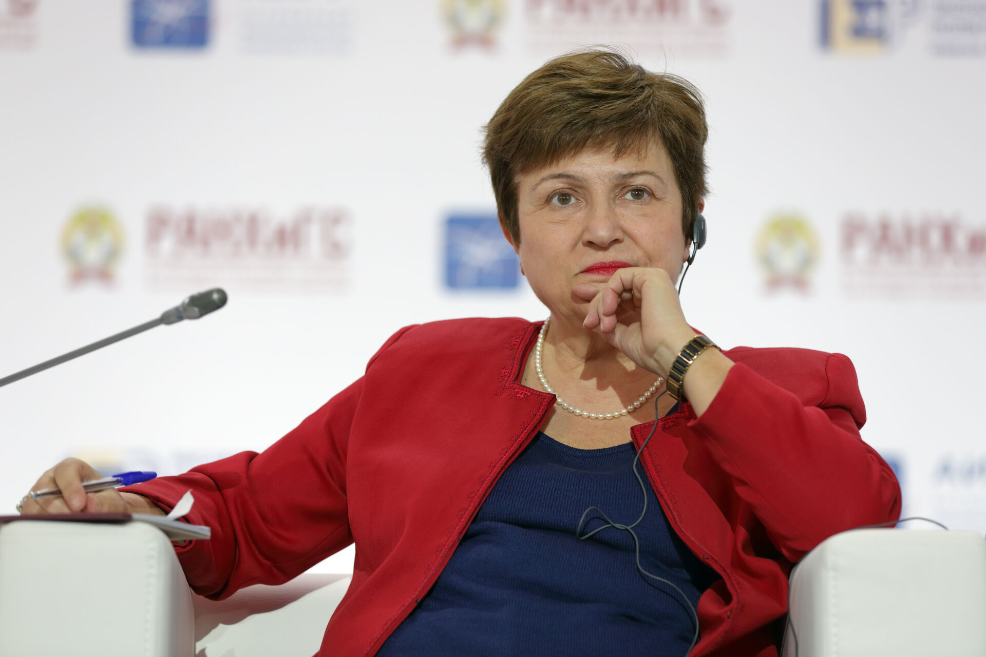 Kristalina Gueorguieva was appointed Managing Director of the International Monetary Fund in 2019.